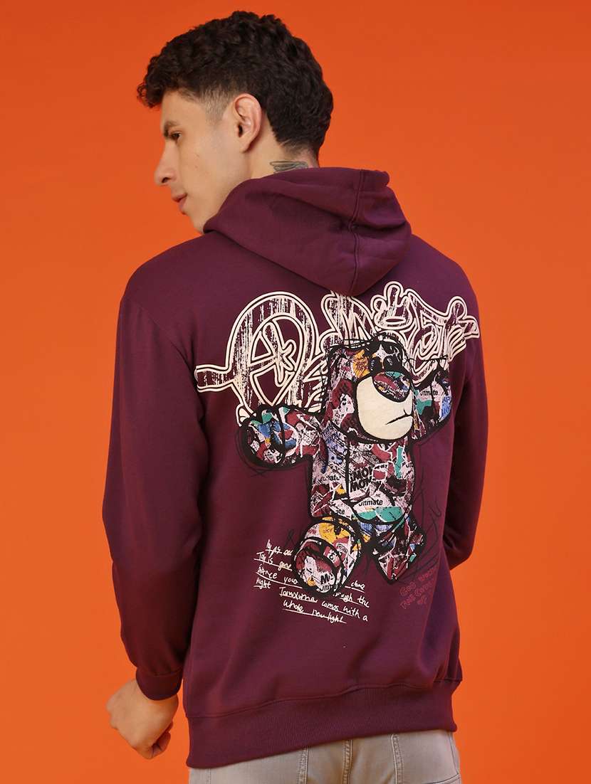 men front & back print long sleeve regular fit sweatshirt - 22171444 -  Standard Image - 3