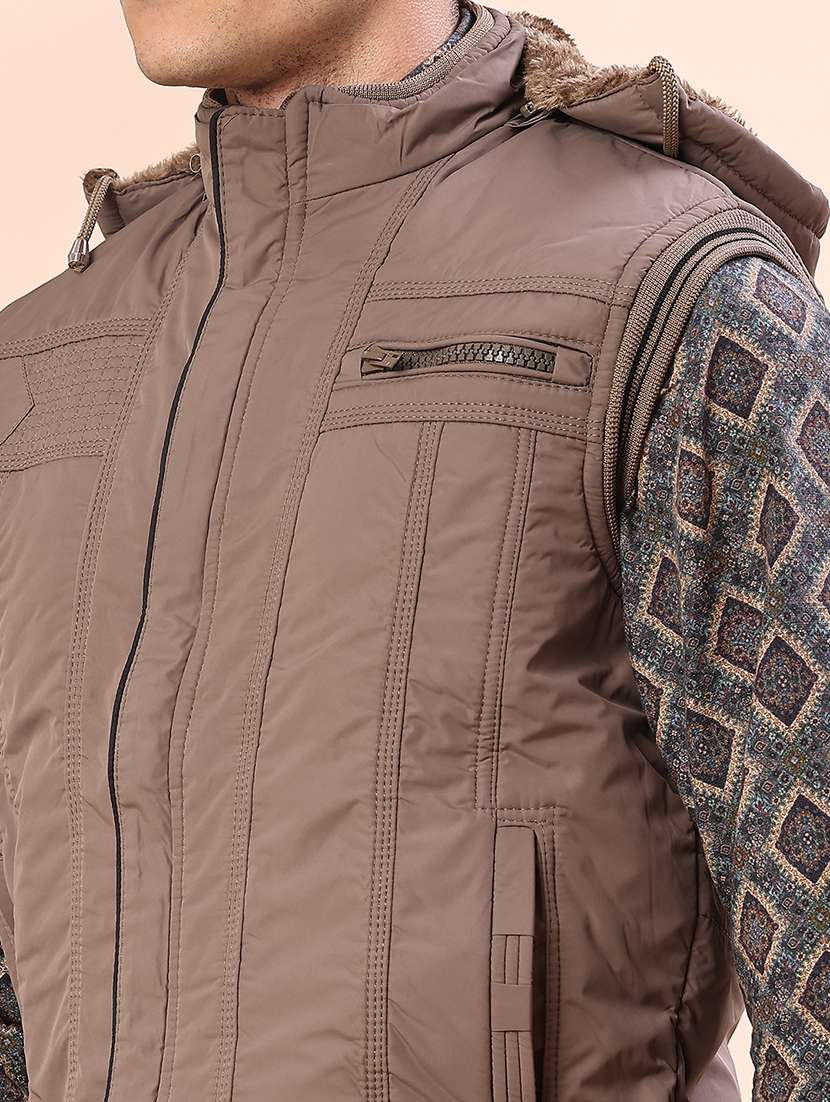 men soli sleeveless lightweight bomber jacket - 22171455 -  Standard Image - 5