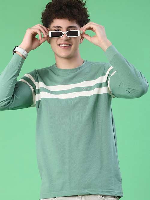 men tapered long sleeve t-shirt - 22171491 -  Standard Image - 0