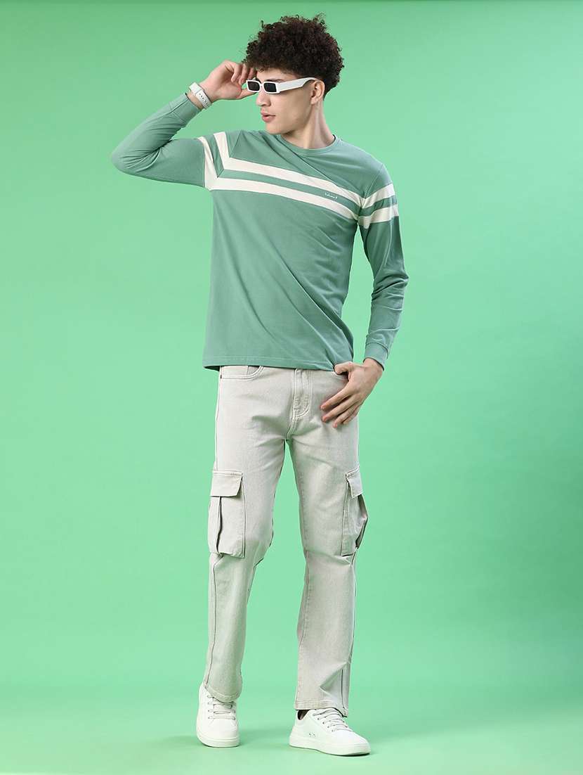 men tapered long sleeve t-shirt - 22171491 -  Standard Image - 3