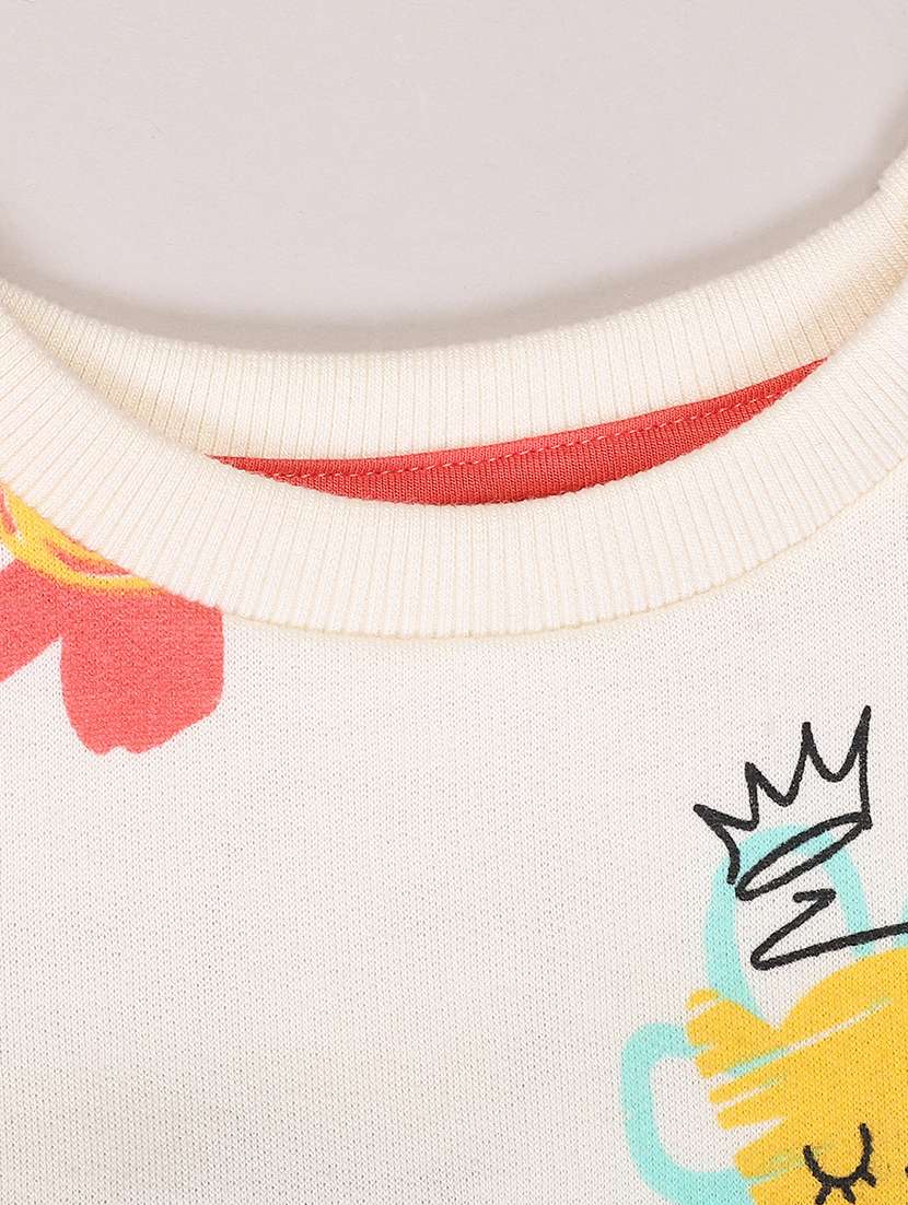 kids printed long sleeve sweatshirt - 22171582 -  Standard Image - 3