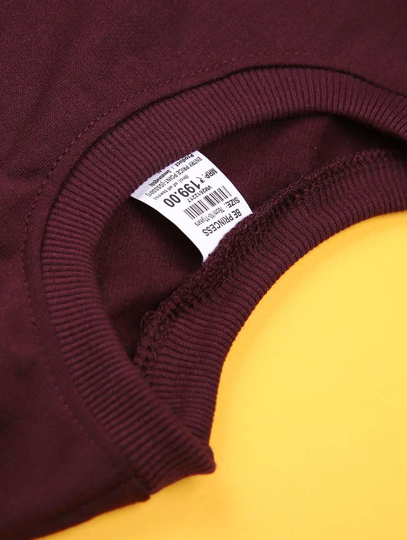 kids solid long sleeve sweatshirt - 22171643 -  Standard Image - 3