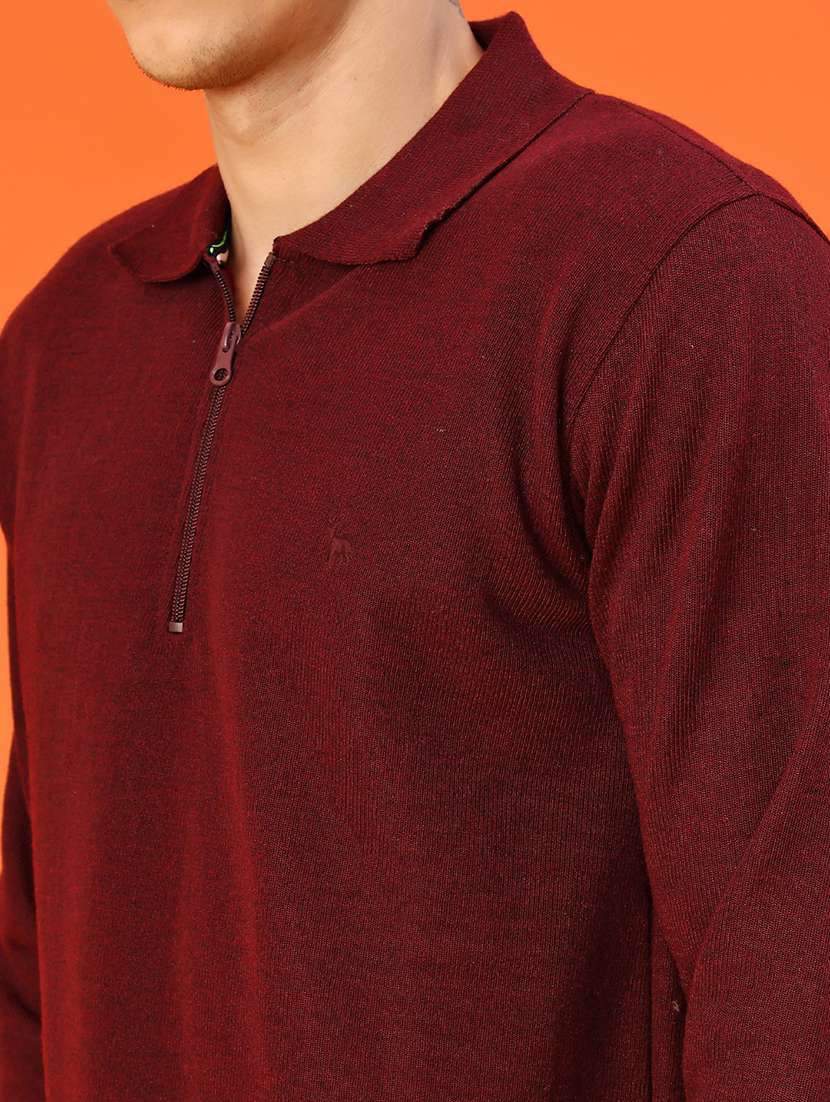 purple cotton blend pullover - 22171691 -  Standard Image - 5