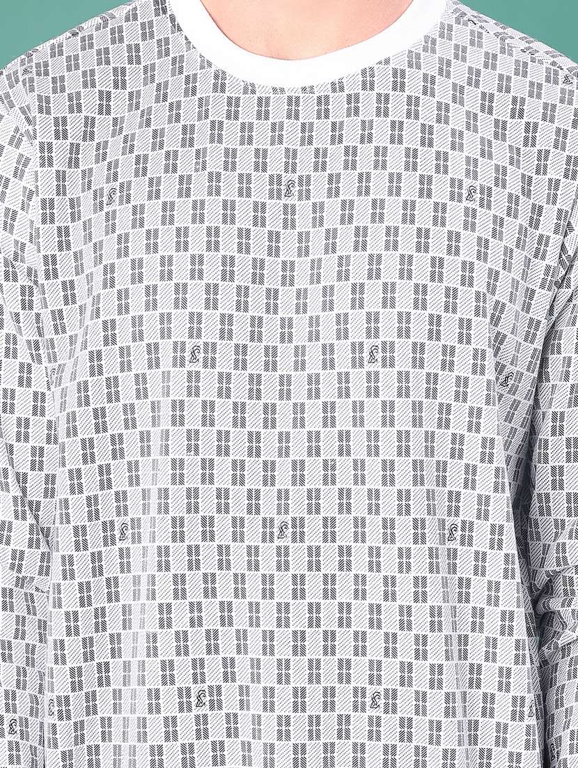 men printed long sleeve regular fit sweatshirt - 22171696 -  Standard Image - 5