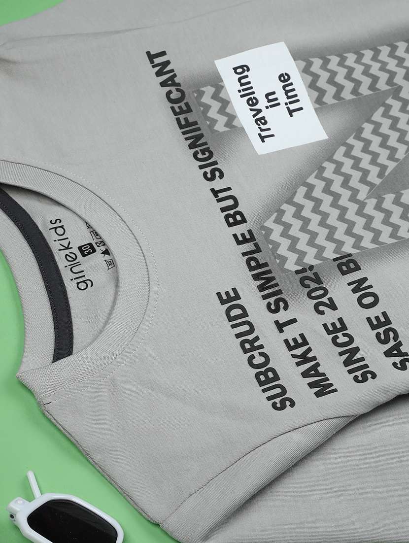 boys printed long sleeve t-shirt - 22171724 -  Standard Image - 3