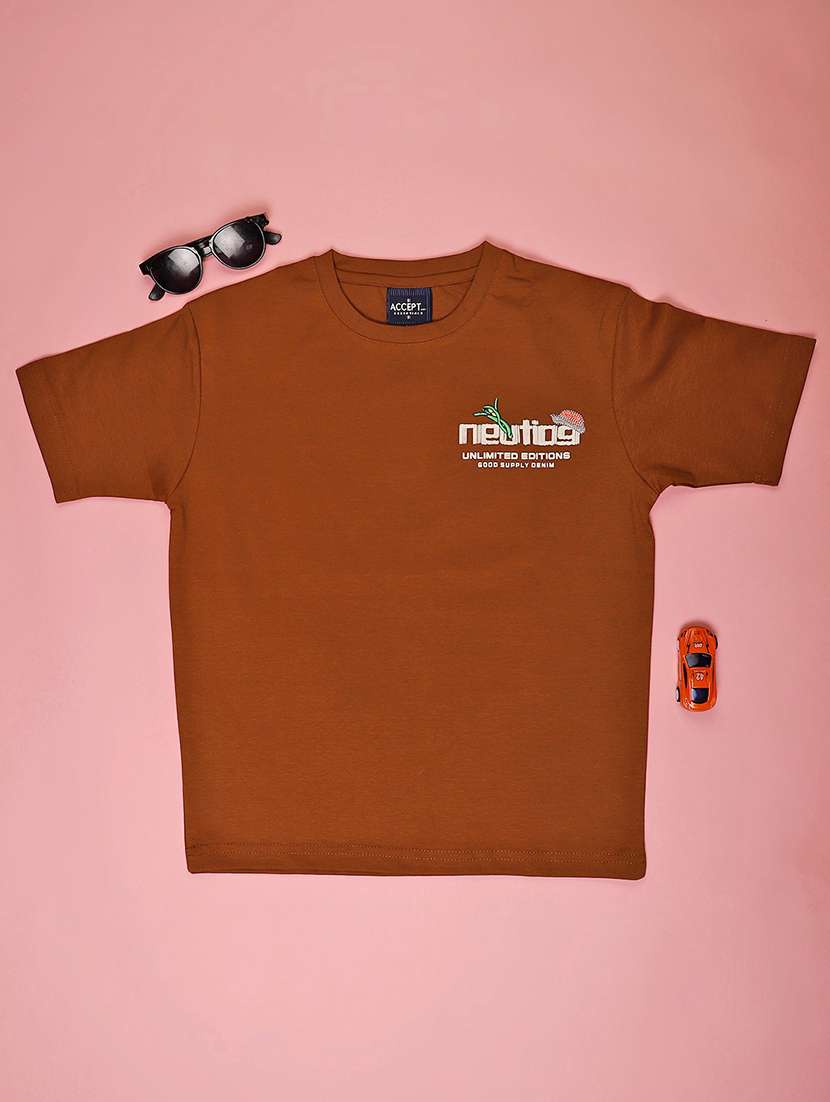 boys printed short sleeve t-shirt
