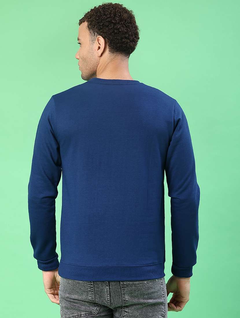 men front print long sleeve regular fit sweatshirt - 22171867 -  Standard Image - 3