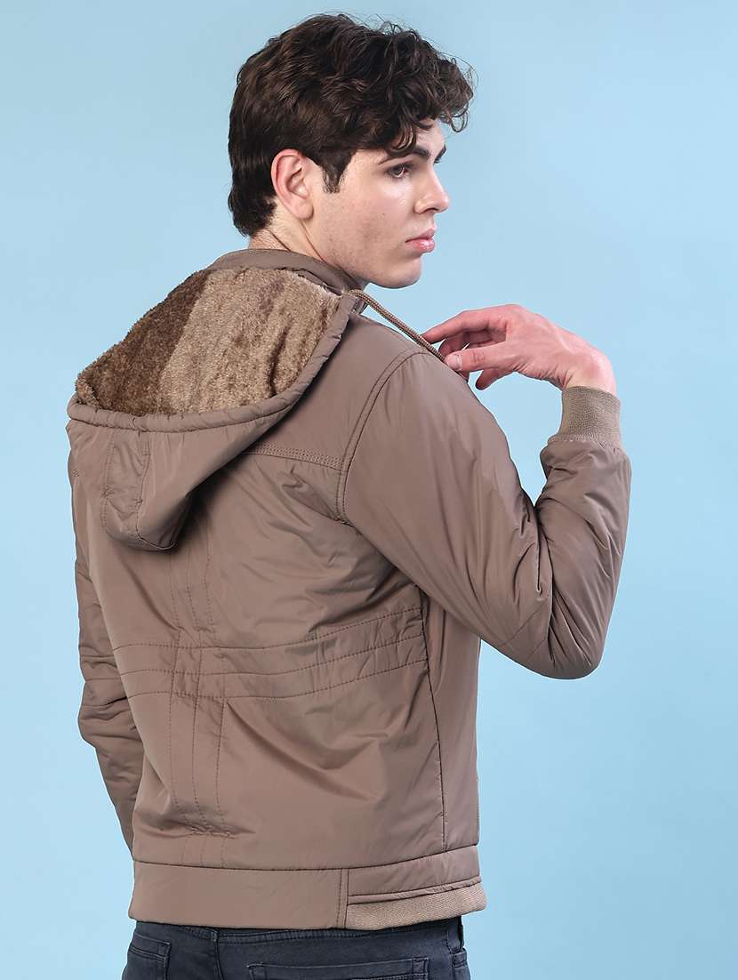 men solid long sleeve lightweight bomber jacket - 22171980 -  Standard Image - 3