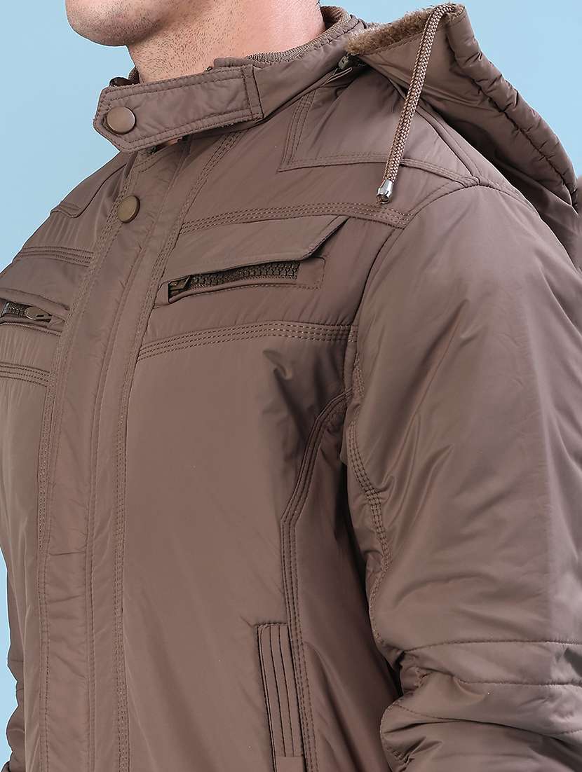 men solid long sleeve lightweight bomber jacket - 22171980 -  Standard Image - 5