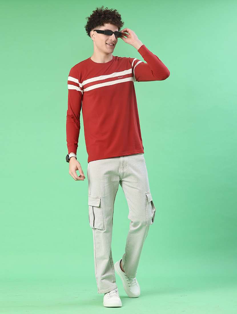 men tapered long sleeve t-shirt - 22171992 -  Standard Image - 3