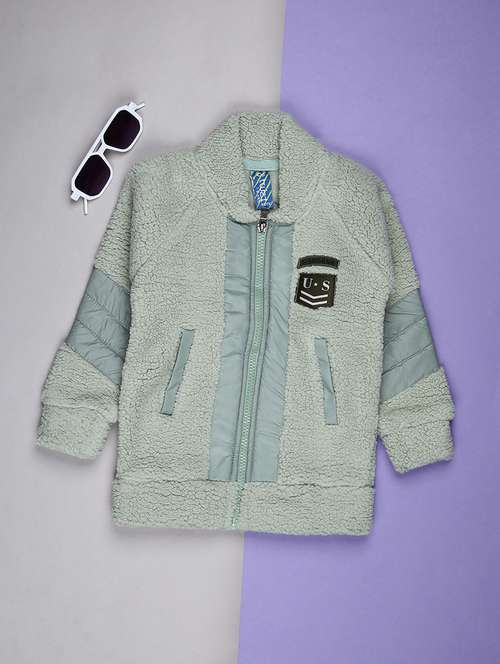 boys solid long sleeve sweatshirt - 22172109 -  Standard Image - 0