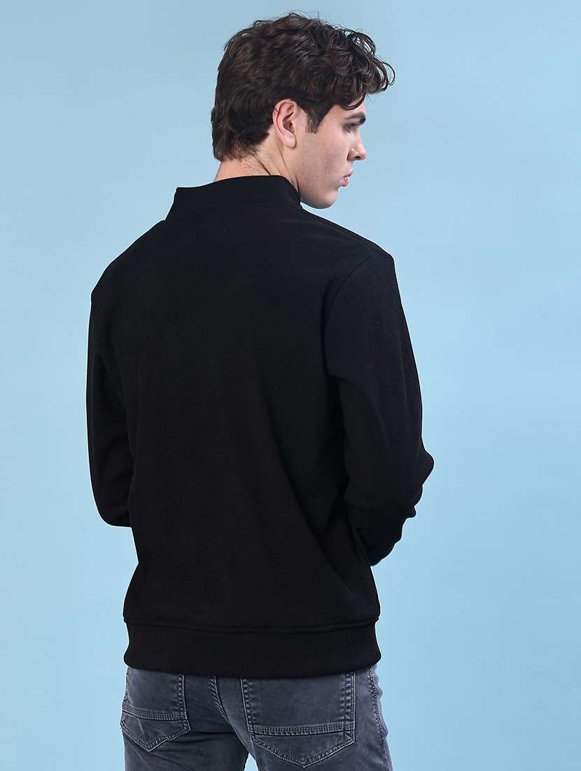 men self design long sleeve regular fit sweatshirt - 22172200 -  Standard Image - 3