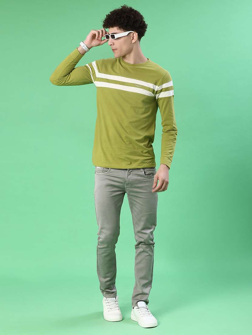 men tapered long sleeve t-shirt - 22172205 -  Standard Image - 3
