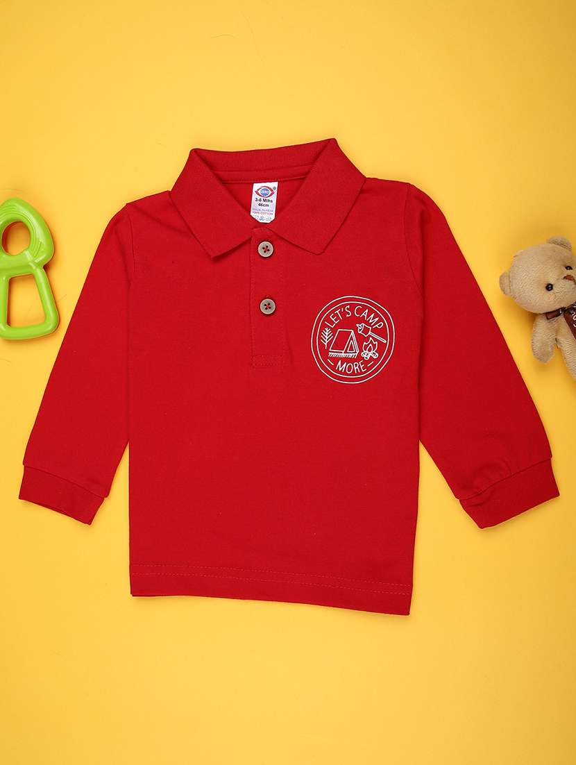 boys printed long sleeve t-shirt