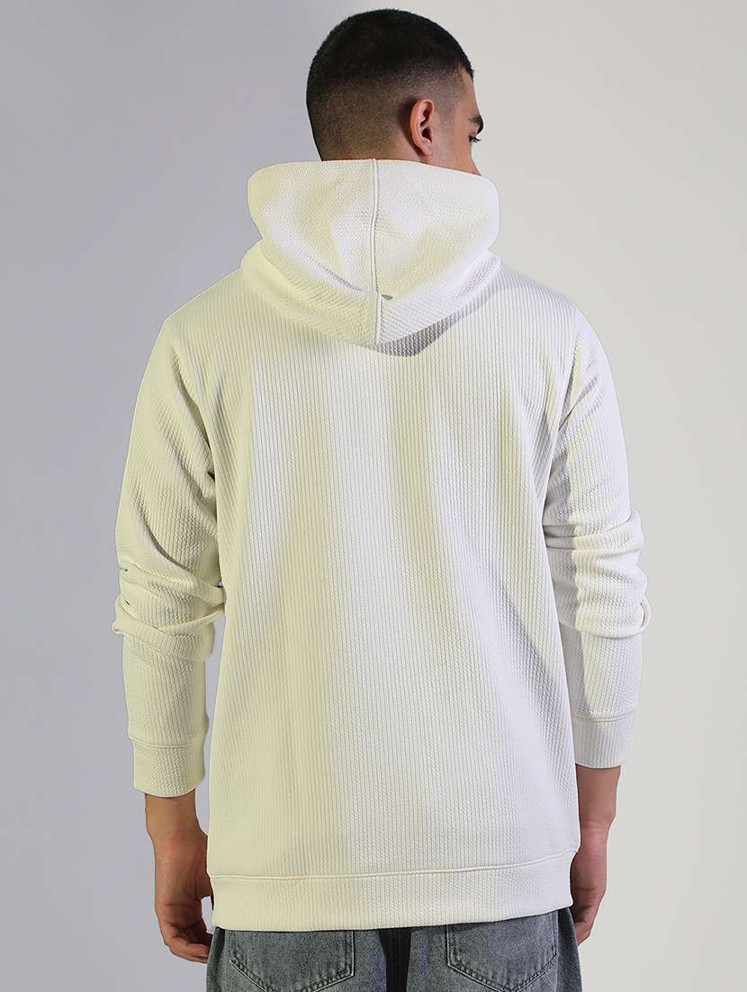 men printed long sleeve hooded sweatshirt - 22173620 -  Standard Image - 3