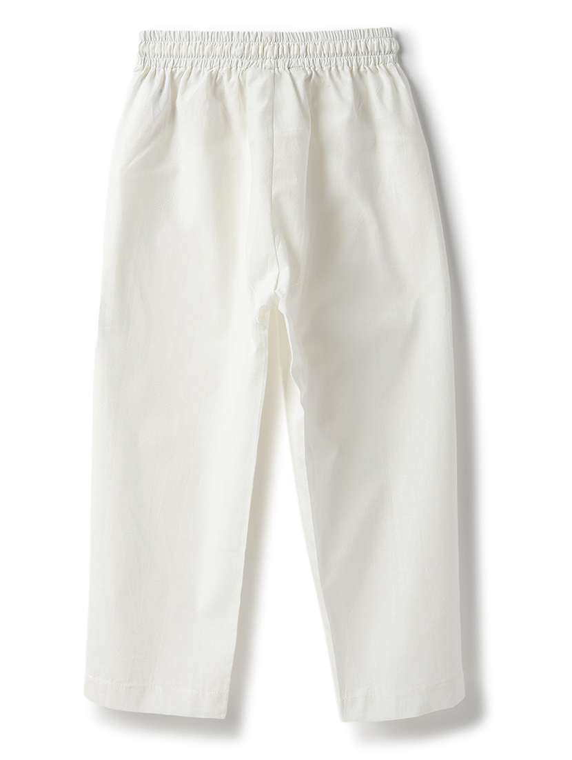 boys printed long sleeve kurta & pyjama set - 22173648 -  Standard Image - 5