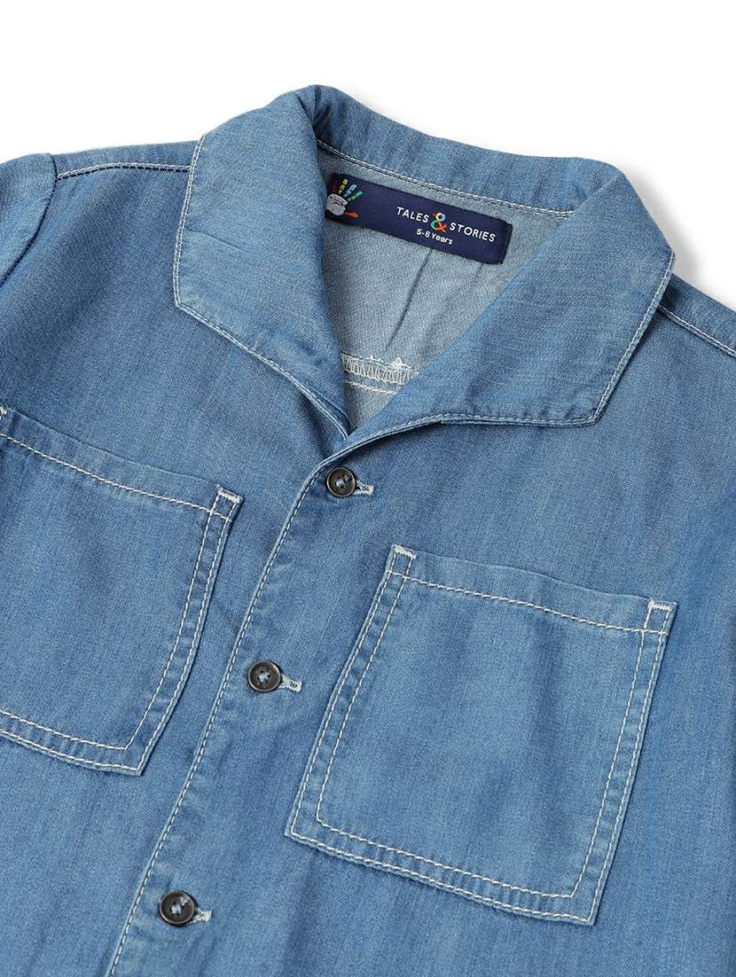 boys short sleeve collaerd shirt - 22173695 -  Standard Image - 3