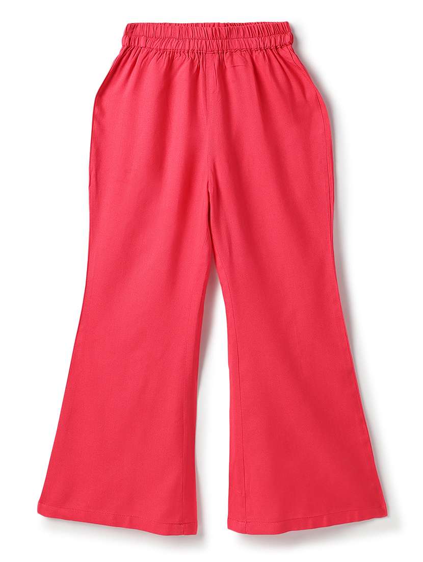 girls printed short sleeve kurta and pant set - 22173909 -  Standard Image - 5