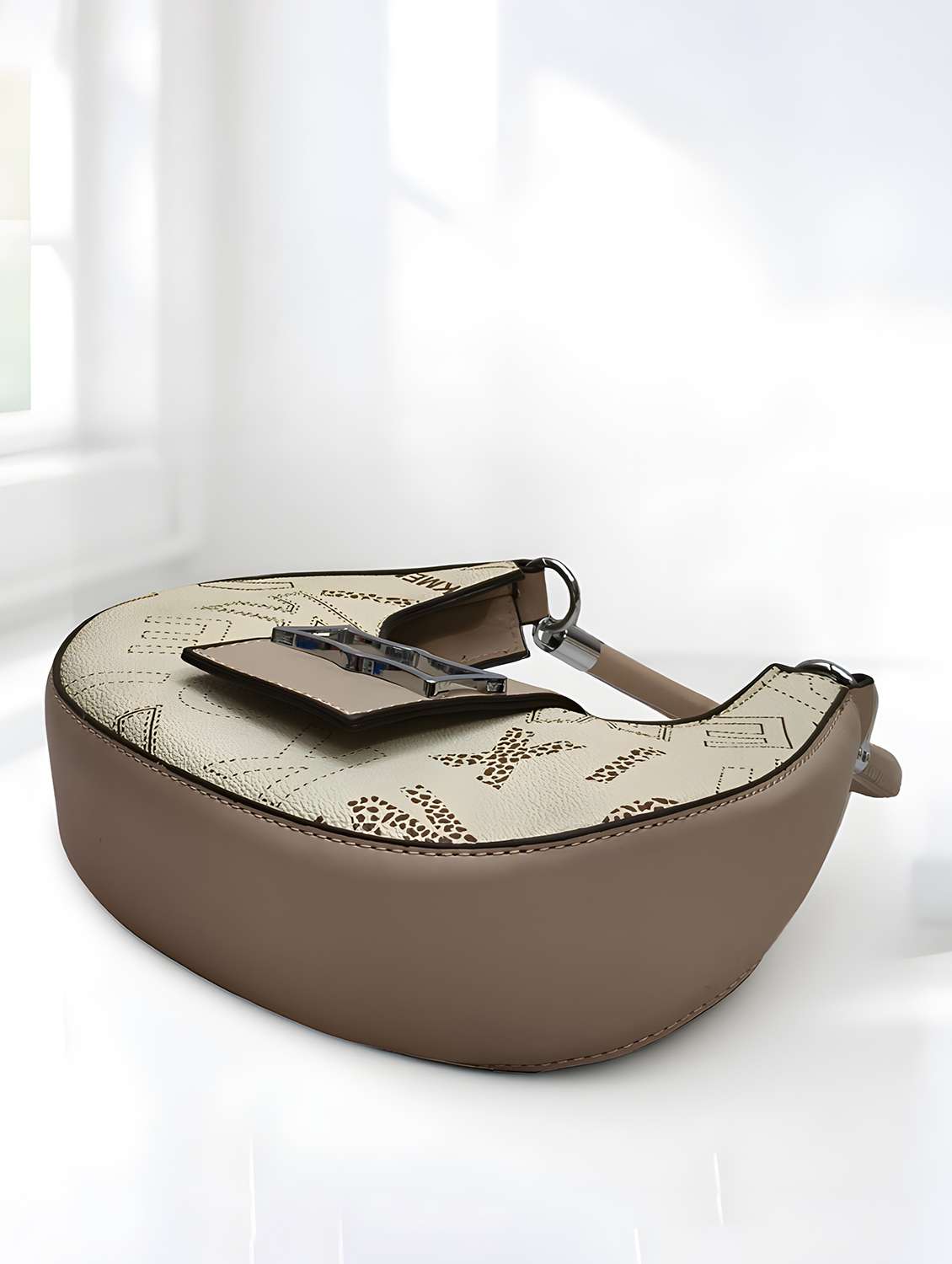printed sling bag with adjustable strap - 22173919 -  Standard Image - 5