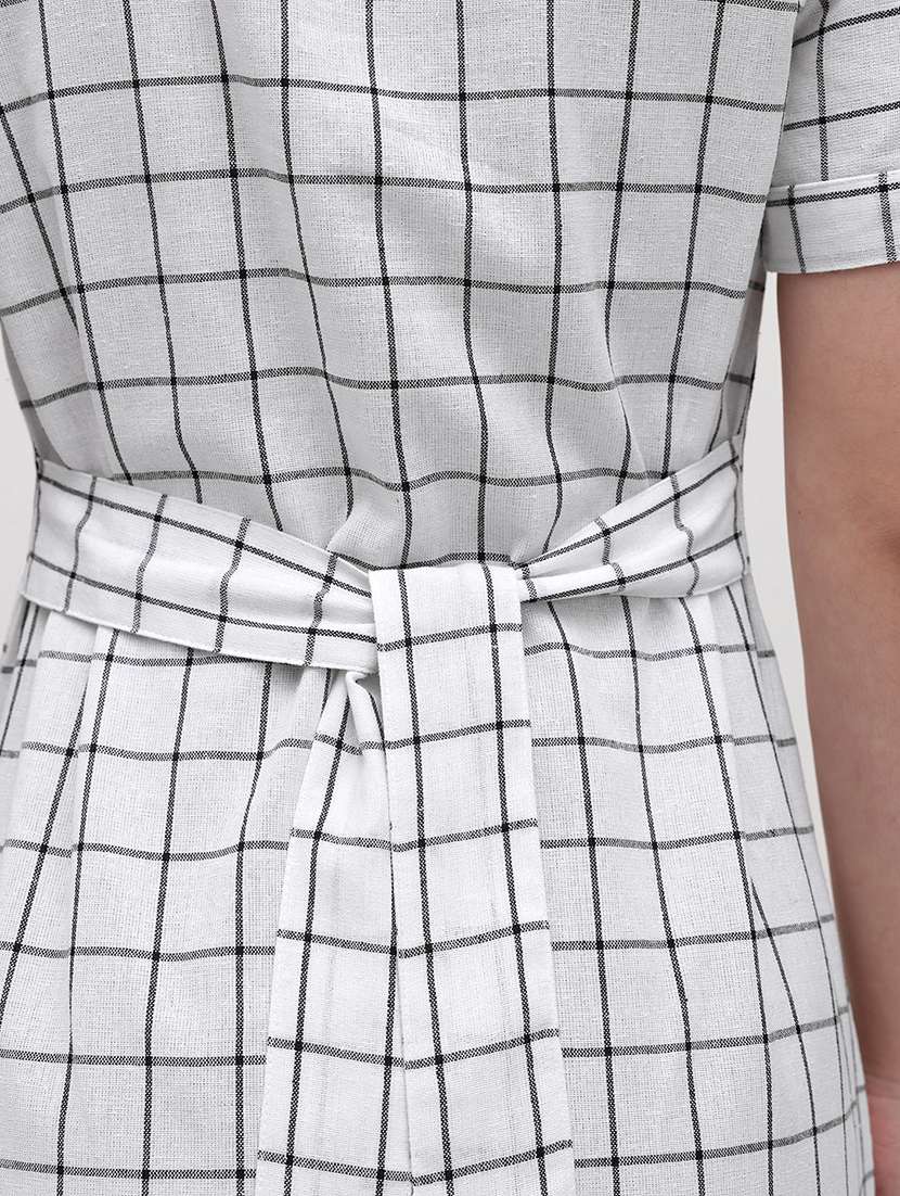 white cotton shirt dress - 22174098 -  Standard Image - 5