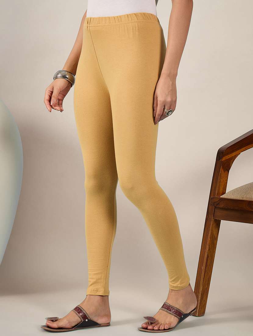 women pack of 3 solid mid rise legging - 22174462 -  Standard Image - 3