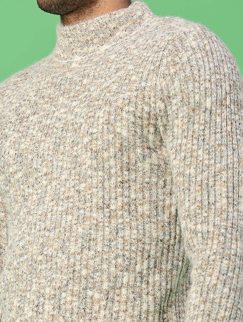 men self design long sleeve regular fit pullover  - 22174878 -  Standard Image - 5