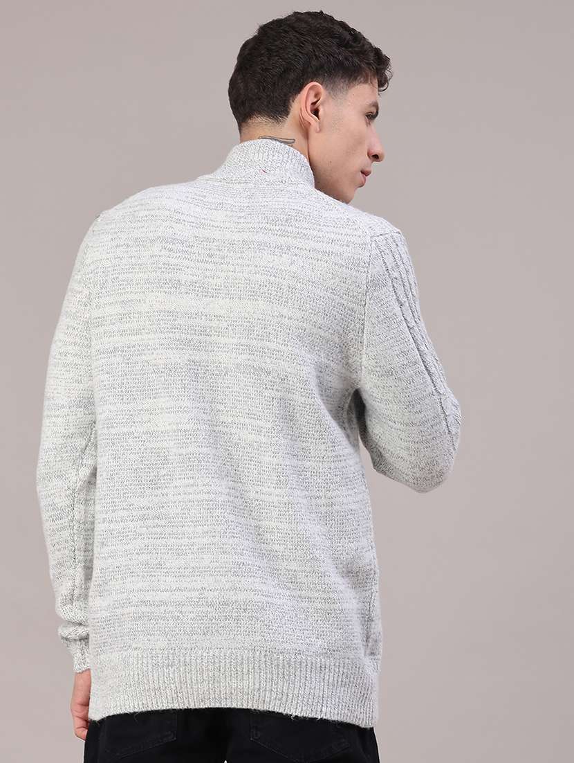 men self design long sleeve regular fit pullover  - 22174885 -  Standard Image - 3