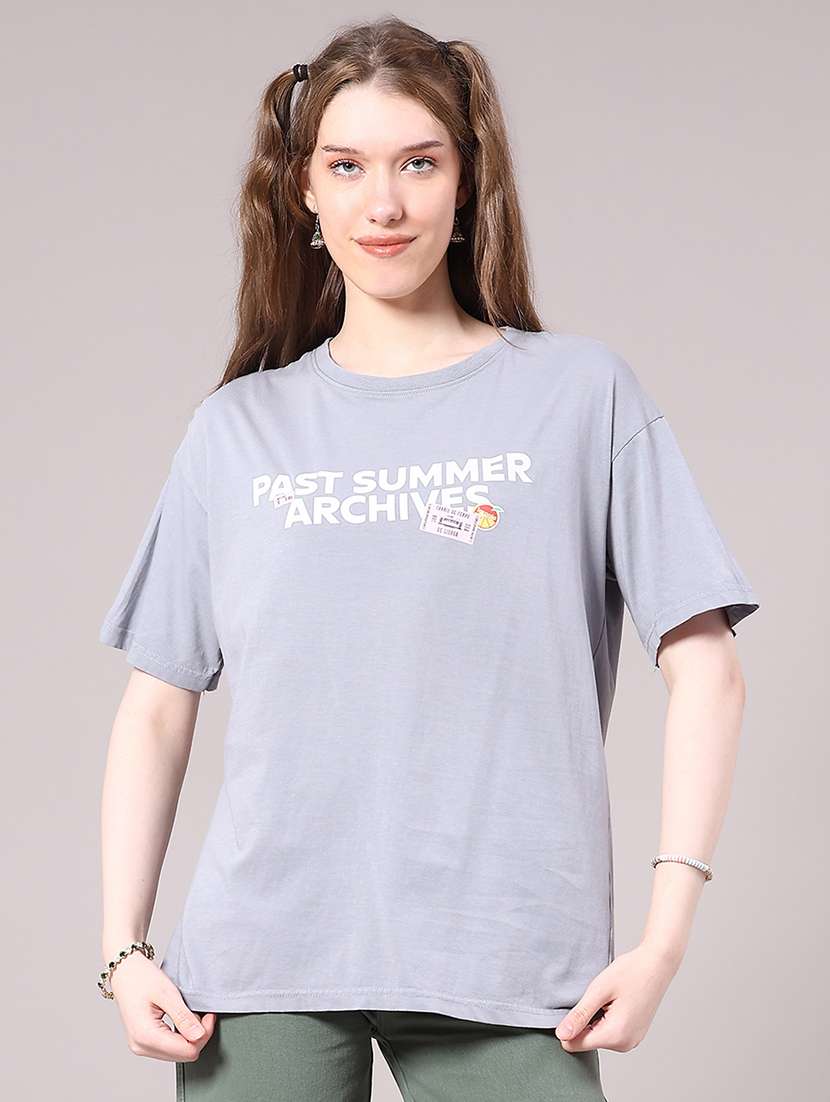 women printed short sleeve t-shirt - 22175410 -  Standard Image - 3