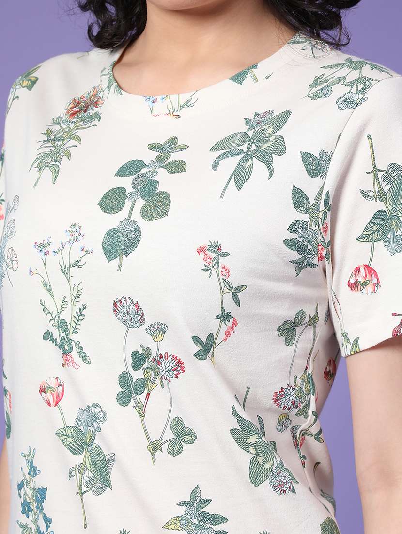 women printed short sleeve t-shirt - 22175430 -  Standard Image - 5