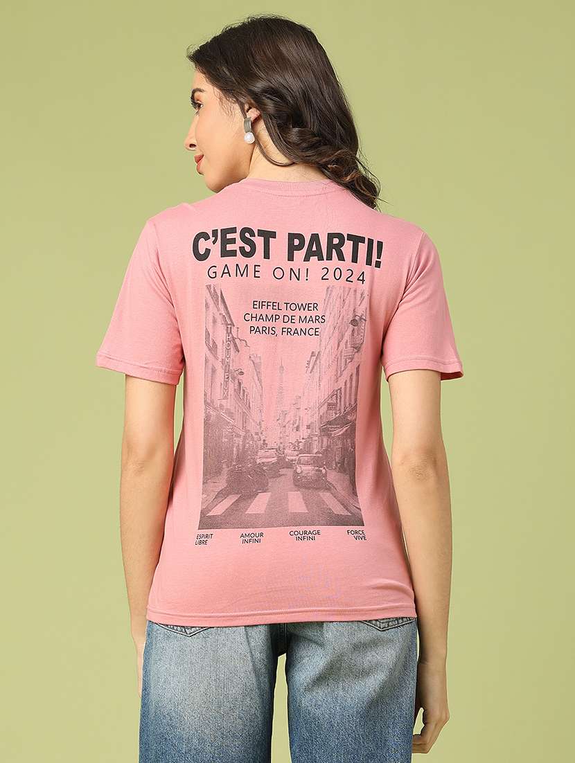 women printed short sleeve t-shirt - 22175437 -  Standard Image - 3