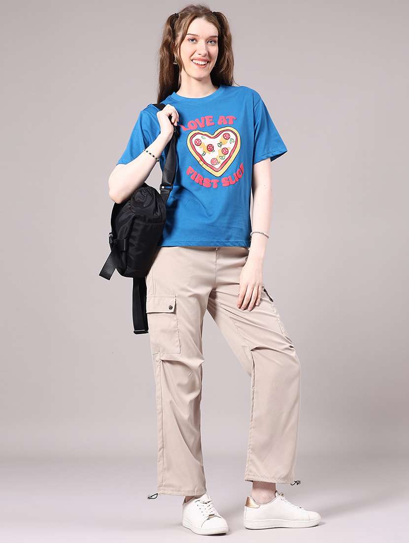 women printed short sleeve t-shirt - 22175442 -  Standard Image - 5