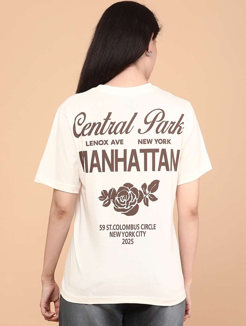 women printed short sleeve t-shirt