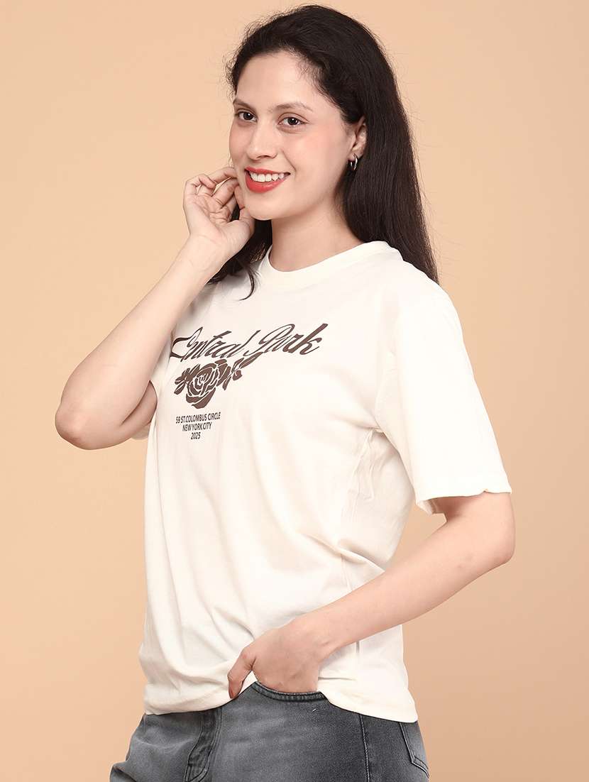 women printed short sleeve t-shirt - 22175456 -  Standard Image - 3