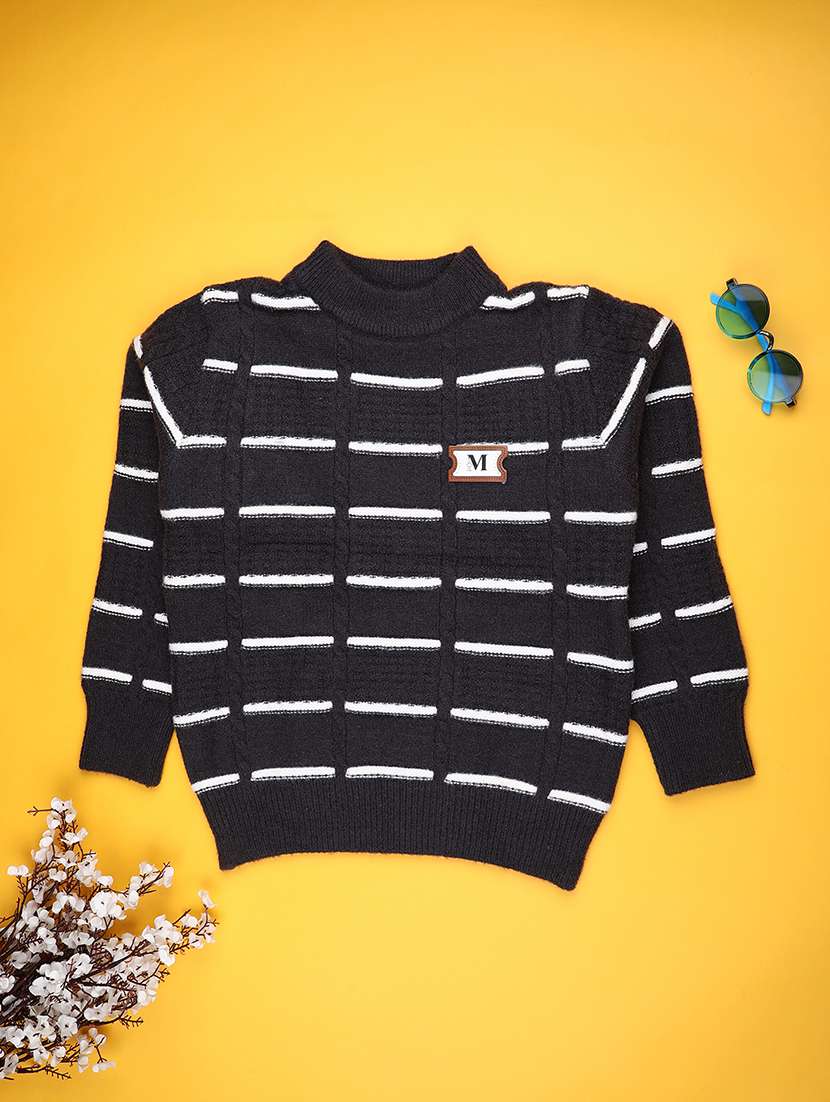 kids self designed long sleeve sweater