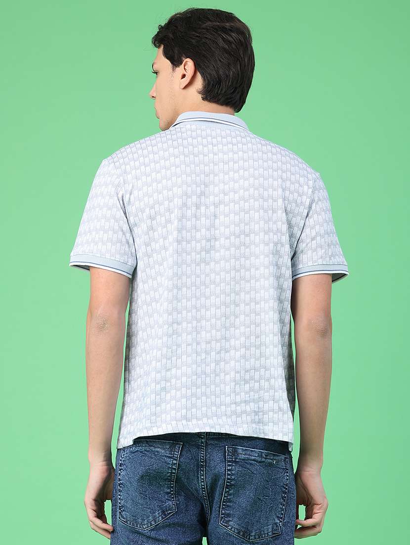 men printed short sleeve regular fit polo t-shirt - 22176249 -  Standard Image - 3