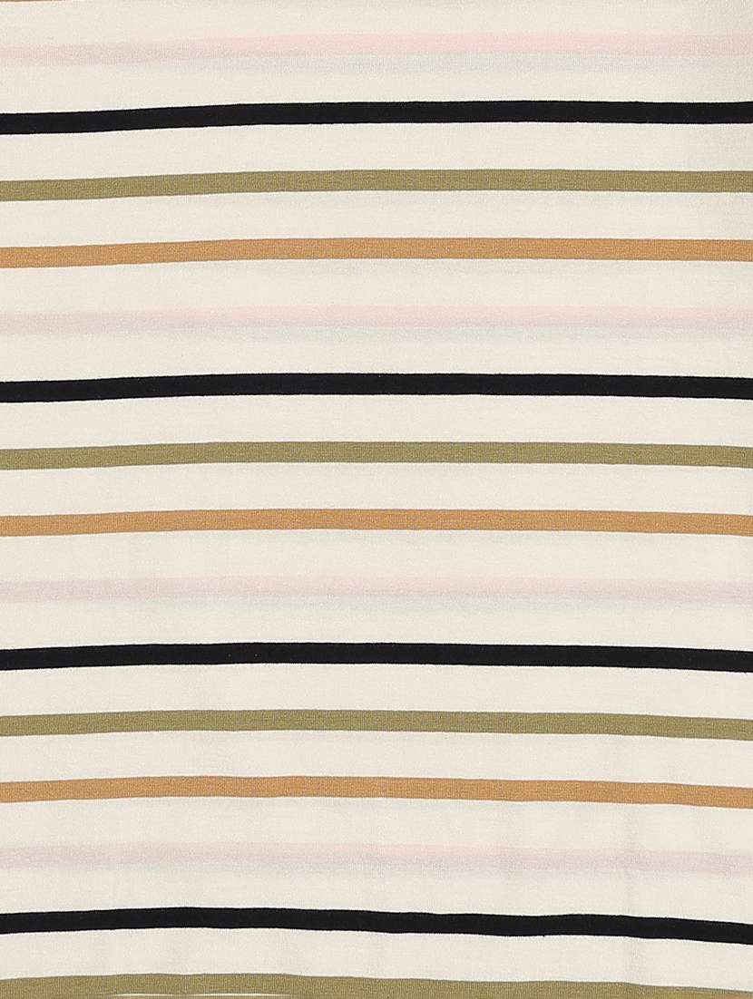 girls striped round neck tee - 22176297 -  Standard Image - 3