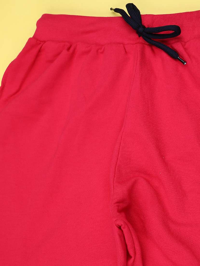 boys solid mid rise joggers - 22176324 -  Standard Image - 3