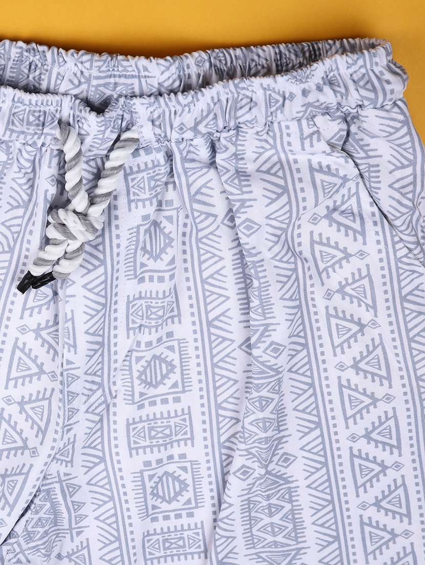 boys printed short sleeves shirt and shorts set - 22176382 -  Standard Image - 3