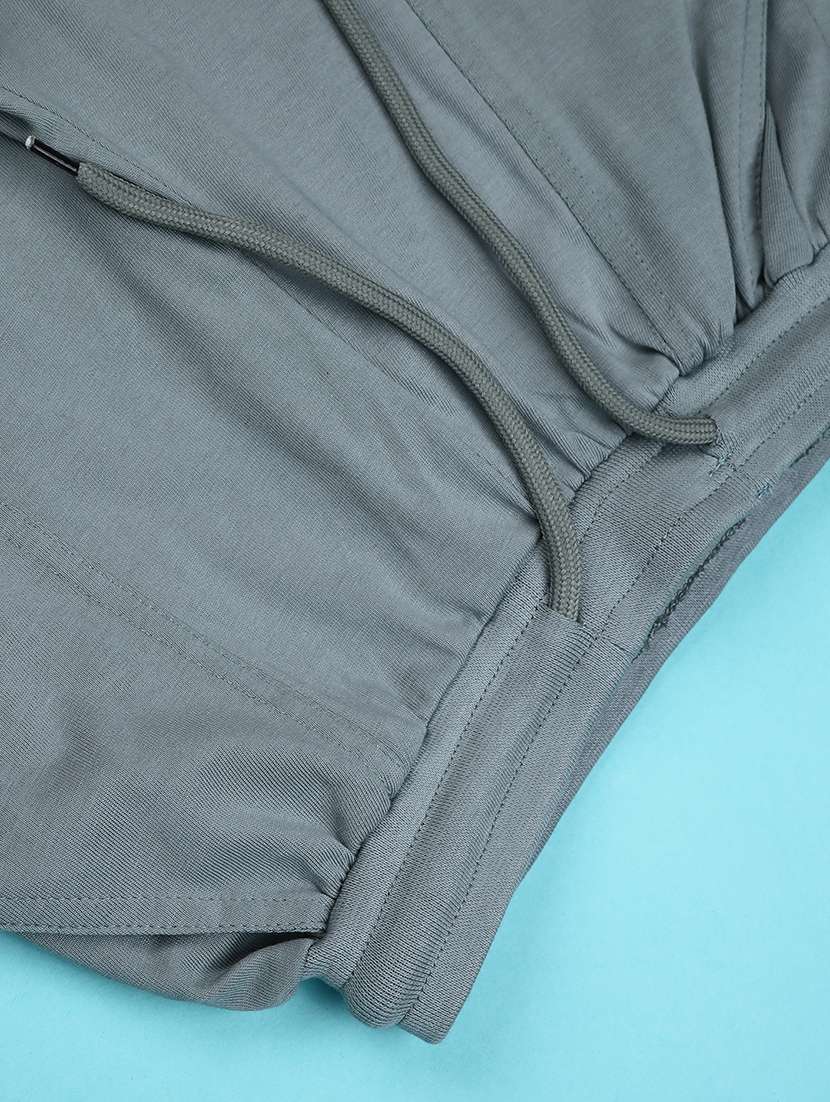 men solid mid rise shorts - 22176428 -  Standard Image - 3