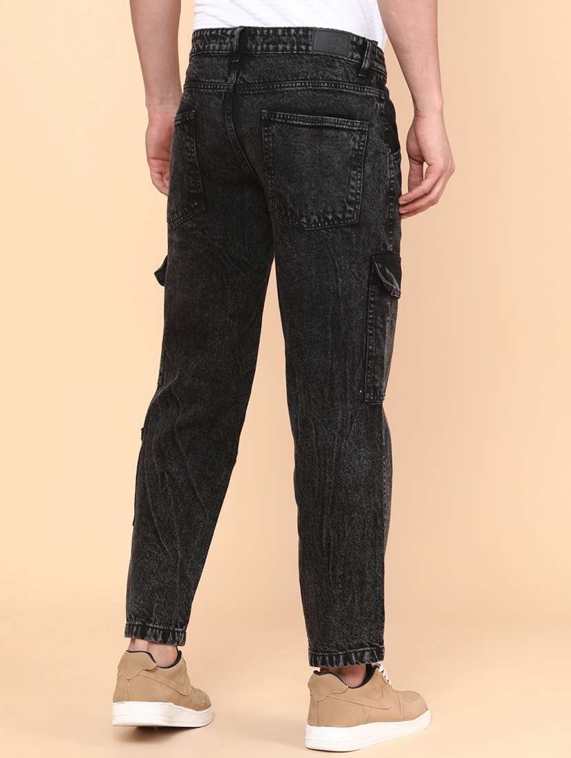 men black denim jean - 22176479 -  Standard Image - 3
