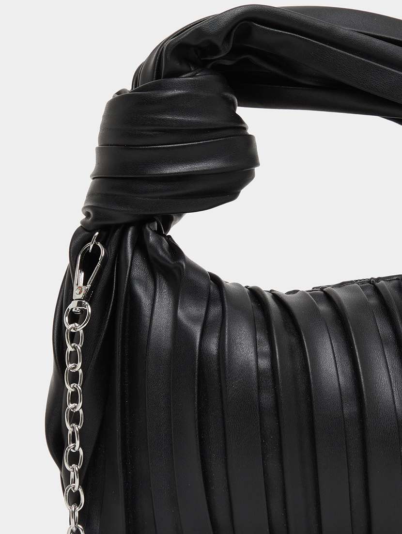 women black textured handbag - 22176743 -  Standard Image - 3