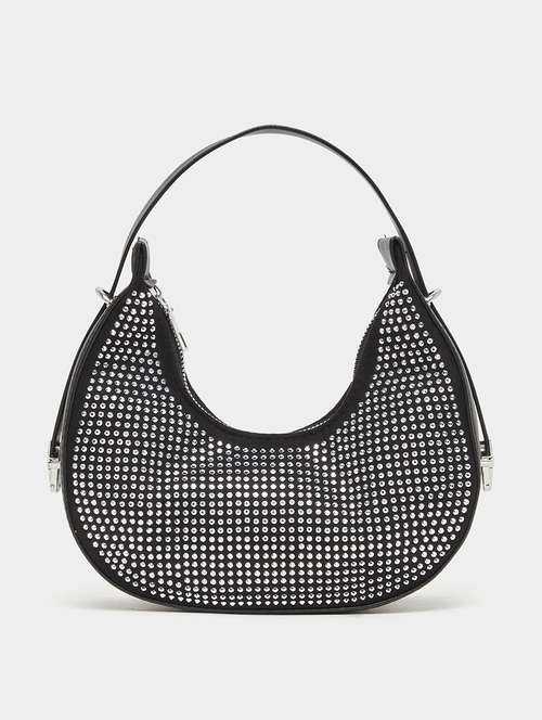 women black emebllished handbag - 22176748 -  Standard Image - 0