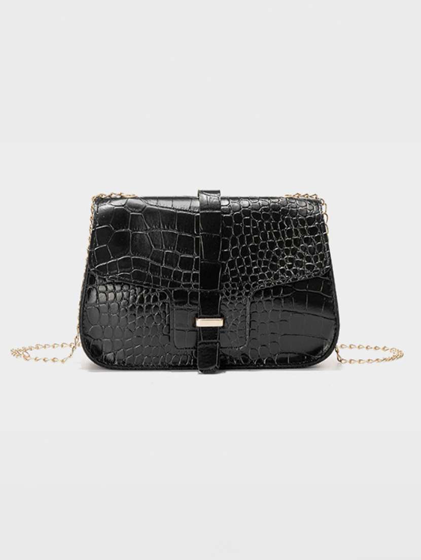 women black solid handbag - 22176762 -  Zoom Image - 0
