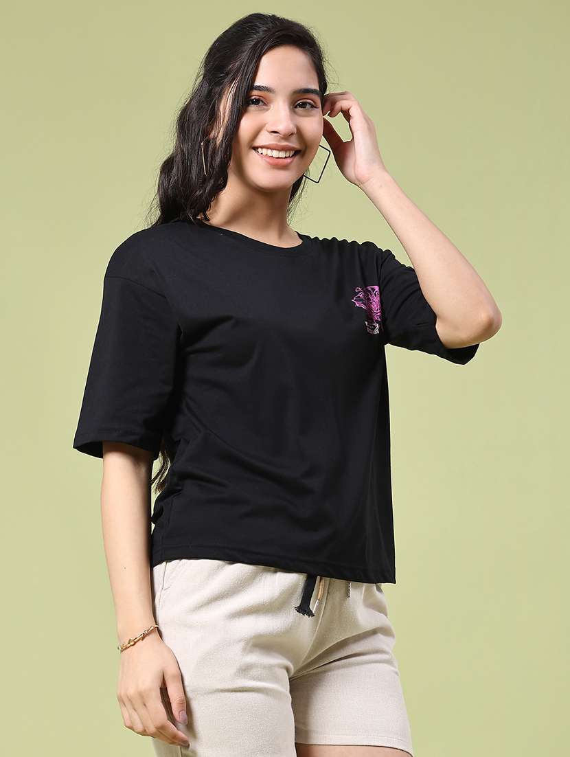 women printed short sleeve t-shirt - 22176866 -  Standard Image - 3