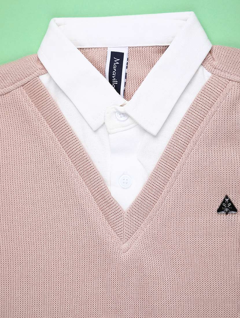 boys solid short sleeve polo t-shirt  - 22176905 -  Standard Image - 3