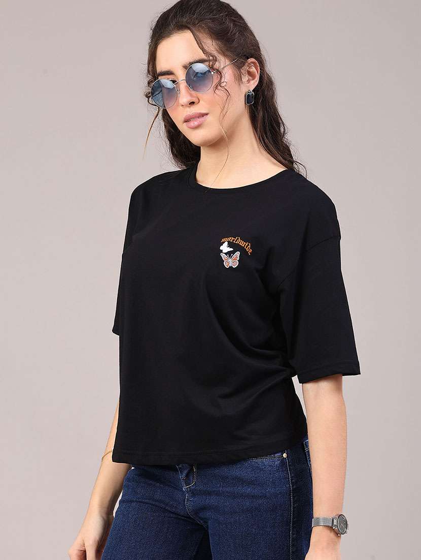 women printed short sleeve t-shirt - 22176910 -  Standard Image - 3