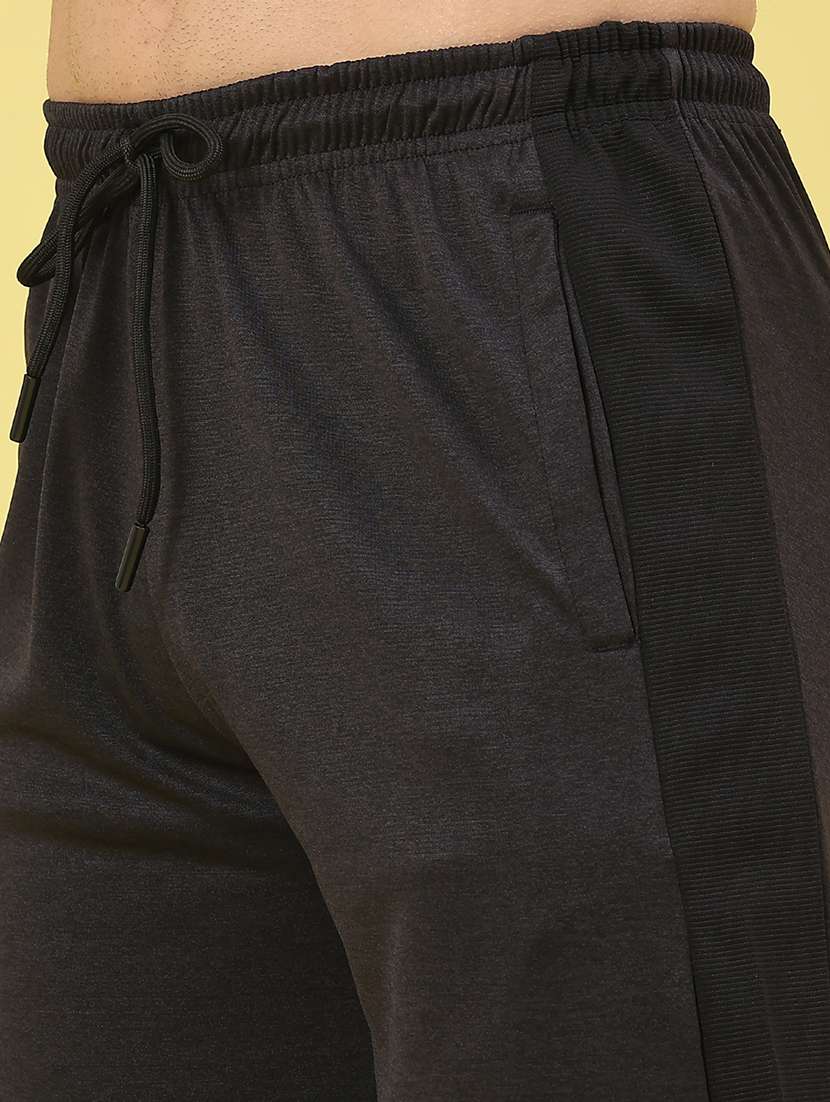 men side taped mid rise full length track pant - 22176993 -  Standard Image - 5