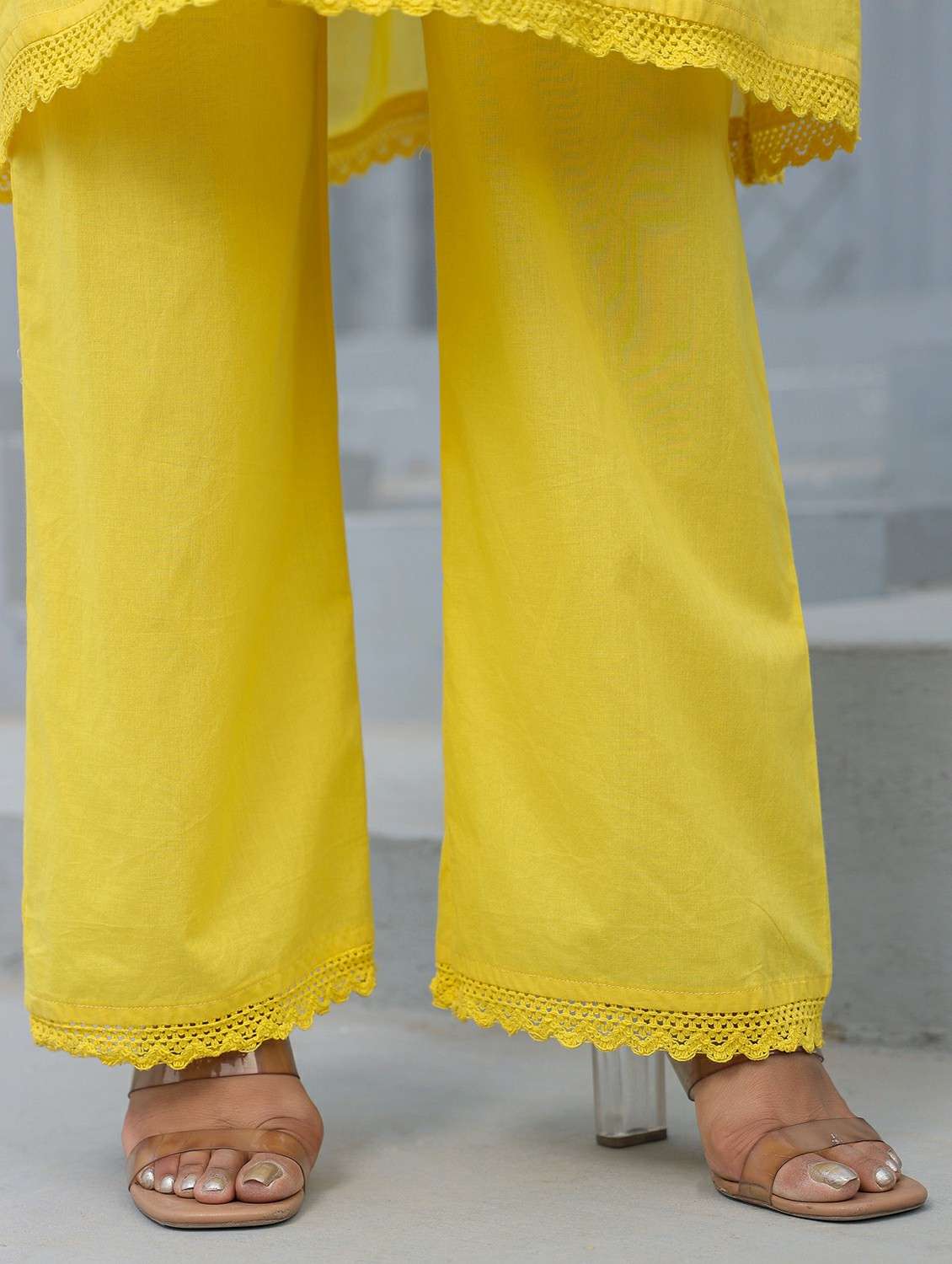 women three quarter sleeve regular fit ethnic co-ord set - 22177032 -  Standard Image - 5