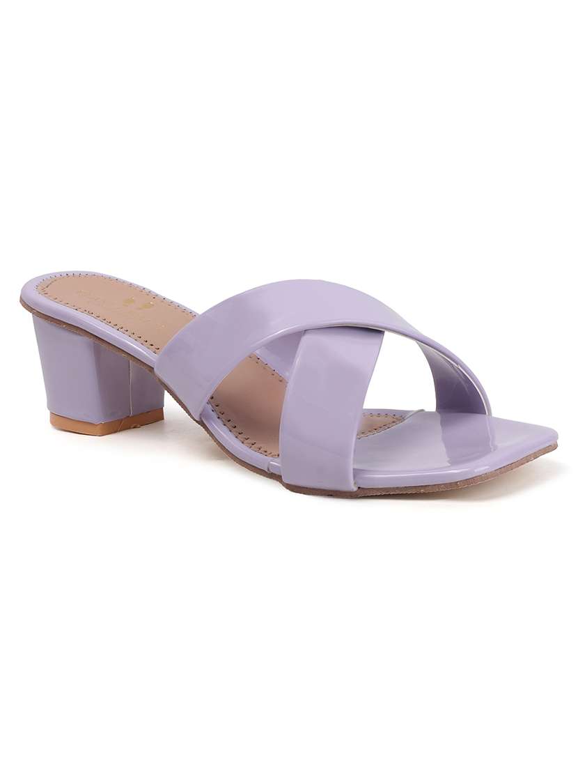 women lavender slip on slip on sandal - 22177102 -  Standard Image - 3
