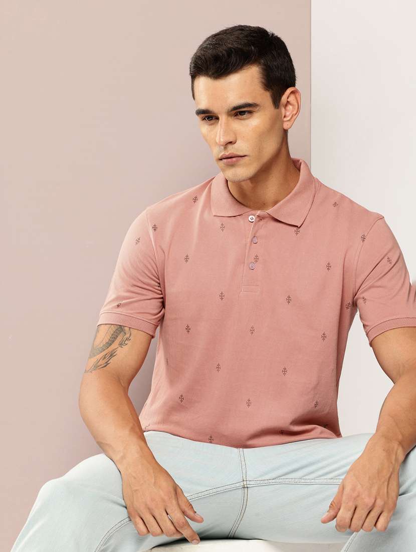 men short sleeve regular fit polo t-shirt